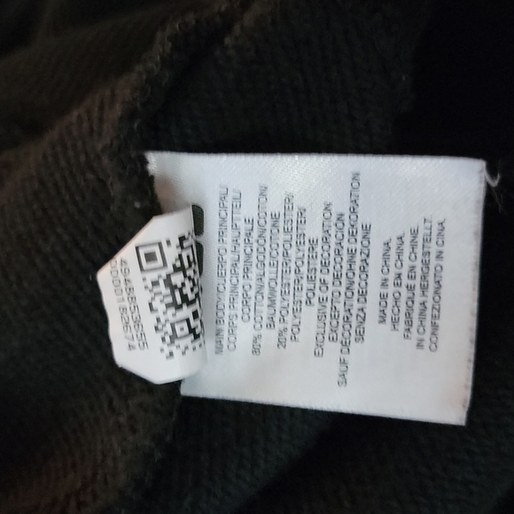 Fila Pullover Sweater Size Small Black - Picture 4 of 4